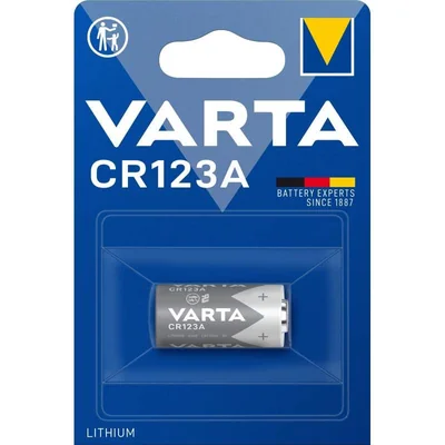 Pile Lithium X1 3V CR123A Varta