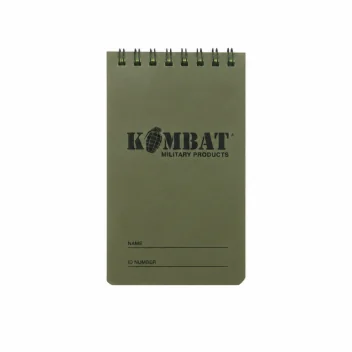 Carnet Etanche 12,8x7,6cm 50 pages Kombat Olive *