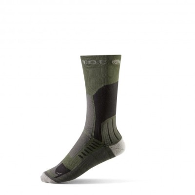 Chaussettes climat chaud longues marches vert OD