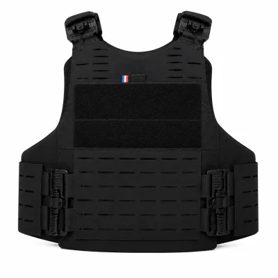 Gilet Parre Balles Quick Release Laser-Cut IIIA Full Tactical Noir LPSA