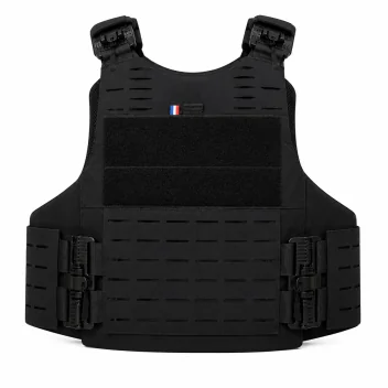 Housse Porte Plaque Quick Release Laser Full Tactical LPSA Noir