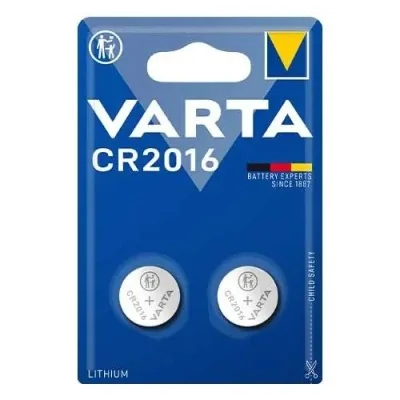 Pile Lithium x2 CR2016 3V - VARTA
