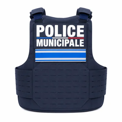Gilet Pare Balle Police Municipale Quick Release NIJ IIIA Marine *