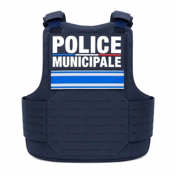 Gilet Pare Balle Police Municipale Quick Release NIJ IIIA Marine *