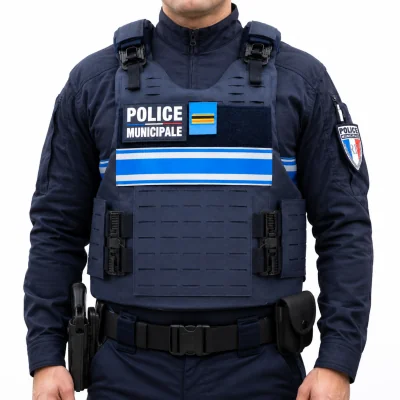 Gilet Pare Balle Police Municipale Quick Release NIJ IIIA Marine *