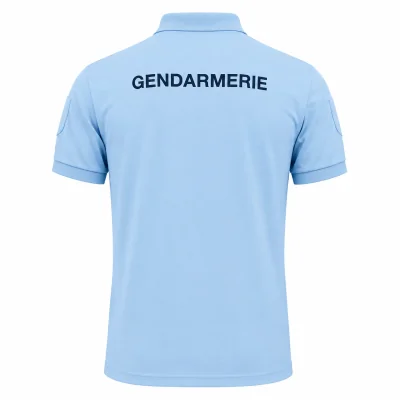 Polo Piqué Gendarmerie Cooldry 180gm² Patrol Bleu *