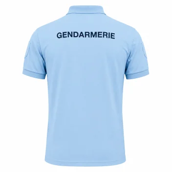 Polo Piqué Gendarmerie Cooldry 180gm² Patrol Bleu *