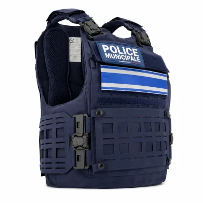 Housse Tactique Police Municipale 4 en 1 pour Pack GPB GK Marine *