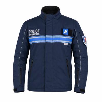 Blouson Tout Temps POLICE MUNICIPALE Civik Calens Marine *