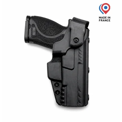 Holster Double Sécurité ALS/SLS pour S&W MP9 GK Noir *