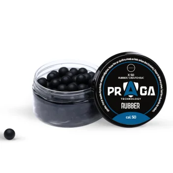 Billes en Caoutchouc x50 Cal. 50 Praga Noir *