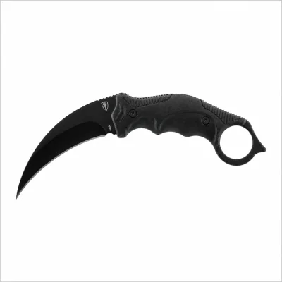 Couteau Tactique Karambit Lame fixe Force EF717 Noir *