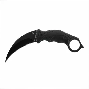 Couteau Tactique Karambit Lame fixe Force EF717 Noir *