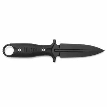 Couteau Tactique de survie SENTINEL Lame fix 11.2cm C4 Tactical Noir *