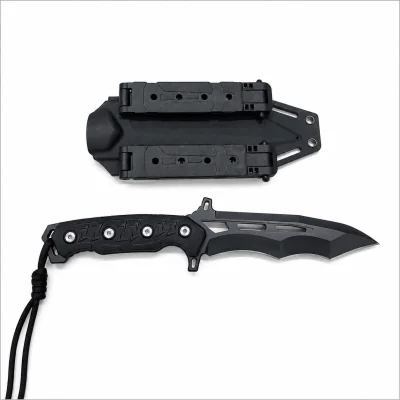 Couteau Force Speciale OPERATOR Lame fix 14.5cm C4 Tactical Noir *