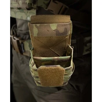 Poche Double Chargeur Fusil AMINA Pentagon Multicam *