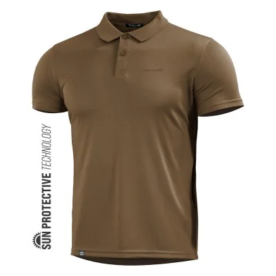 Polo Respirant UPF 50+ 175g ANASSA Pentagon Coyote *