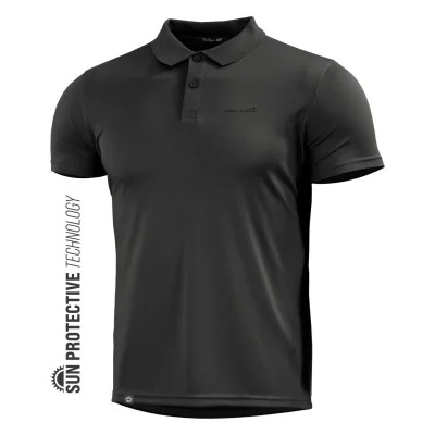 Polo Respirant UPF 50+ 175g ANASSA Pentagon Noir *