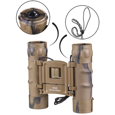 Jumelle Pliable Gen.II 10x25mm Mil-Tec Coyote *