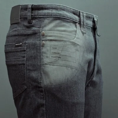 Pantalon Jeans JASON Pentagon Noir *