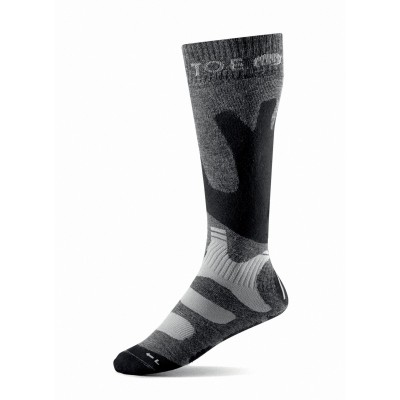Chaussettes hiver longues marches grises