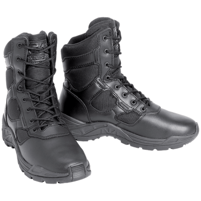 CHAUSSURE D’INTERVENTION BOOTS CUIR & TOILE