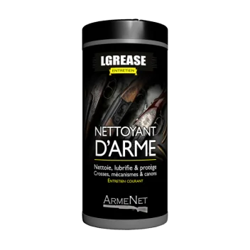 LGREASE EO 36 LINGETTES NETTOYAGE ET PROTECTION DES ARMES