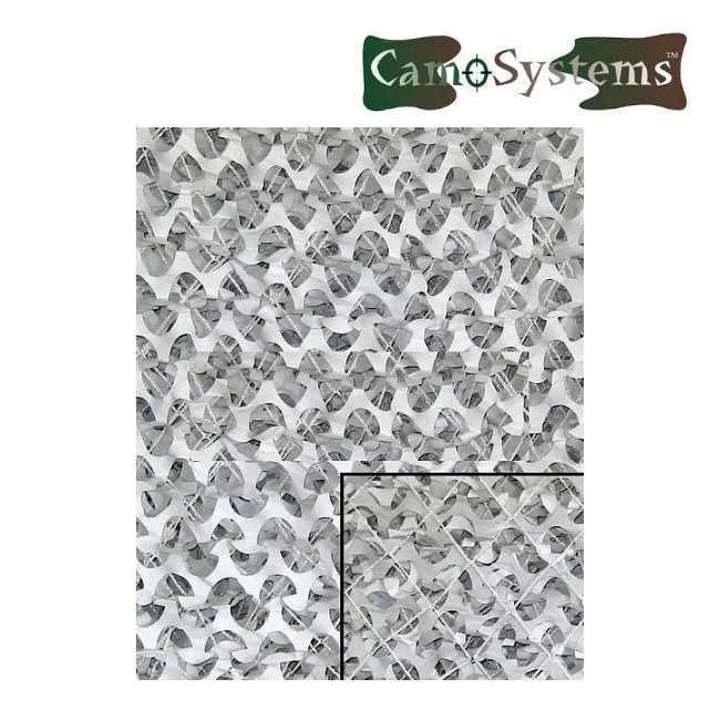 Filet de camouflage militaire 3x3m Blanc