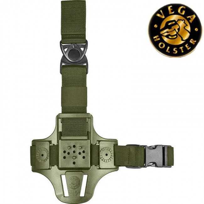 Plaque de cuisse compacte 1 sangle Vert Od Plaque de cuisse compacte 1 sangle Vert Od