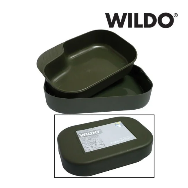 Gamelles suédoises Camp à Box simple Olive