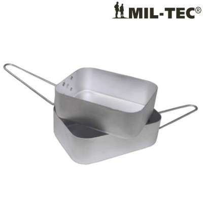 Gamelle Alu 2 pièce avec poignie