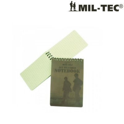 Carnet étanche 75 x 130 mm