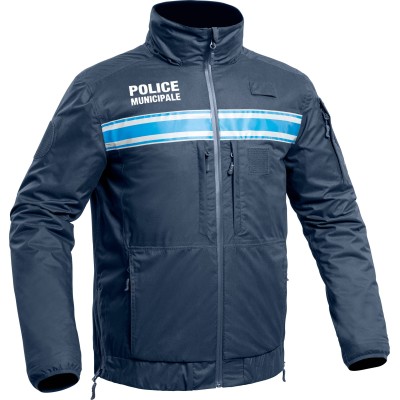 Blouson d'été Police Municipale P.M. ONE Bleu Marine Foncé