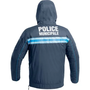 Blouson d'été Police Municipale P.M. ONE Bleu Marine Foncé