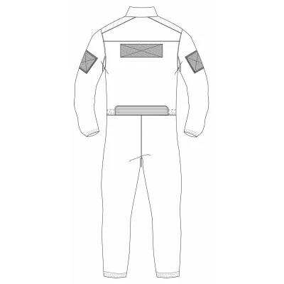 Combinaison Swat antistatique Bleu Marine Foncé