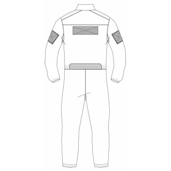 Combinaison Swat antistatique Bleu Marine Foncé