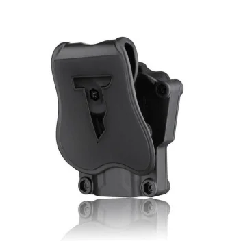 Holster OWB Polymère Mega-Fit universel réglable Noir