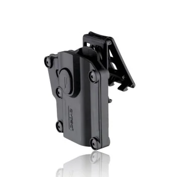 Holster OWB Polymère Mega-Fit universel réglable Noir