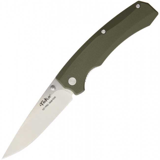 Couteau de poche G10 LINERLOCK Zero Od, Lame 8cm