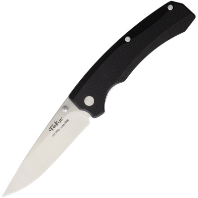 Couteau de poche G10 LINERLOCK Zero BK, Lame 8cm