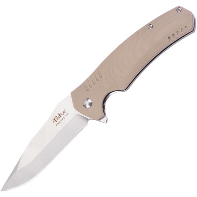 Couteau de poche G10 LINERLOCK TIBURON, Lame 9.6cm