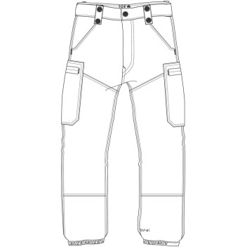 Pantalon Swat antistatique mat bleu marine