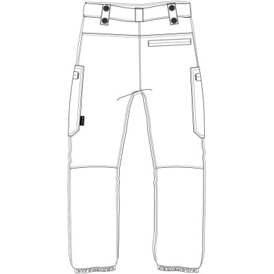 Pantalon Swat antistatique mat bleu marine