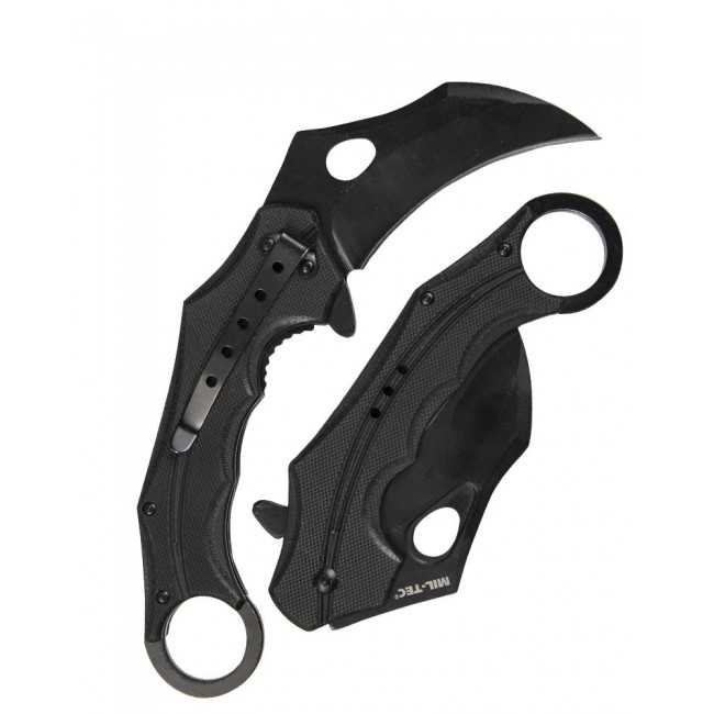 Couteau Karambit G10 Noir