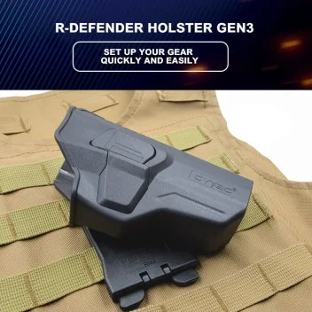 Système d'Attache MOLLE RMA G3 Noir