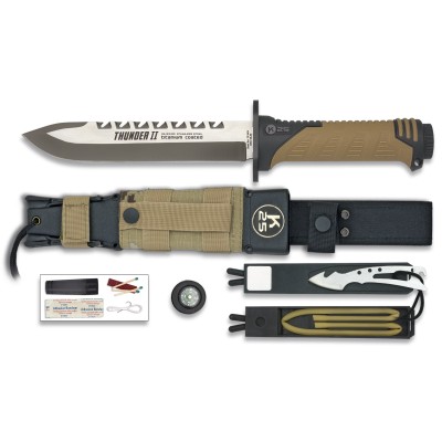 Poignard de survie  THUNDER II LL17CM