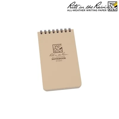 Carnet étanche CALEPIN 7.6X12.7. 038 SABLE RITR-935T by ADAROM