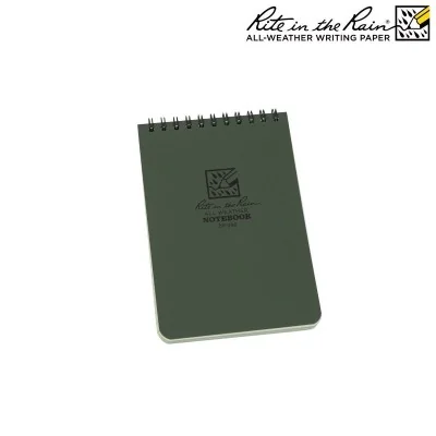 Carnet étanche CALEPIN 10X15. 194 VERT RITR-946 by ADAROM