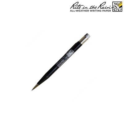 Crayon Mécanique Tout Temps avec gomme Noir