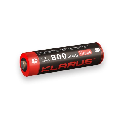 Batterie rechargeable 14500 3.7v  800mAh 5.2cm*1.9cm